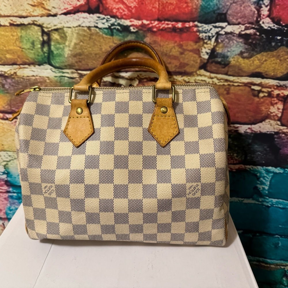 Louis Vuitton Damier Azur Speedy 25